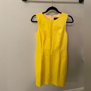 J. Crew Yellow Sleeveless Dress
